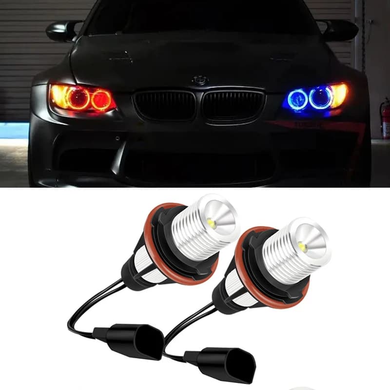 2 pz Senza Errori Auto LED Angel Eyes Marker Lampadina Lampada per BMW 1 5 6 7 serie E87 E39 M5 E60 E61 E63 E64 x3 E83 X5 E53