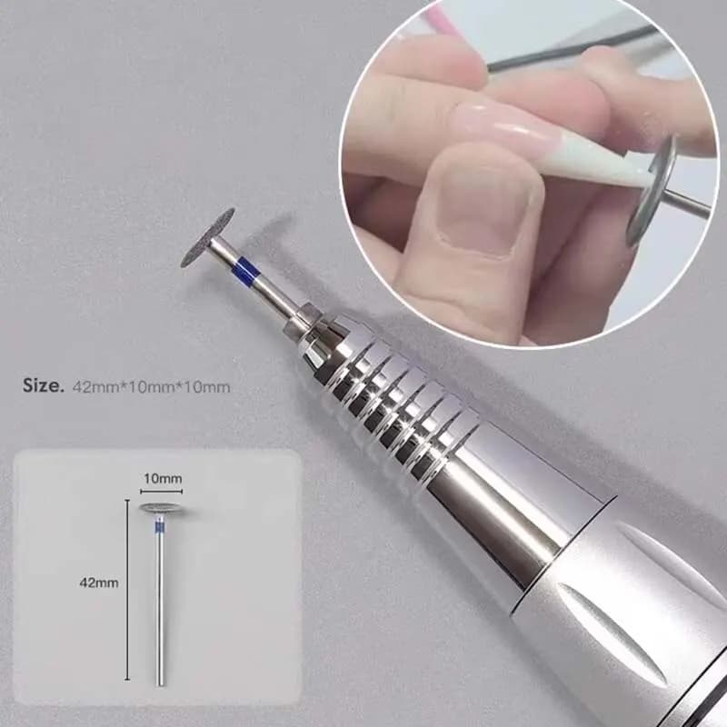 3PCS Flying Disc Molding Head Portable Nail Polishing Tools Professional Nail Polishing Tools Dead Skin Removal Dril Nail Removal