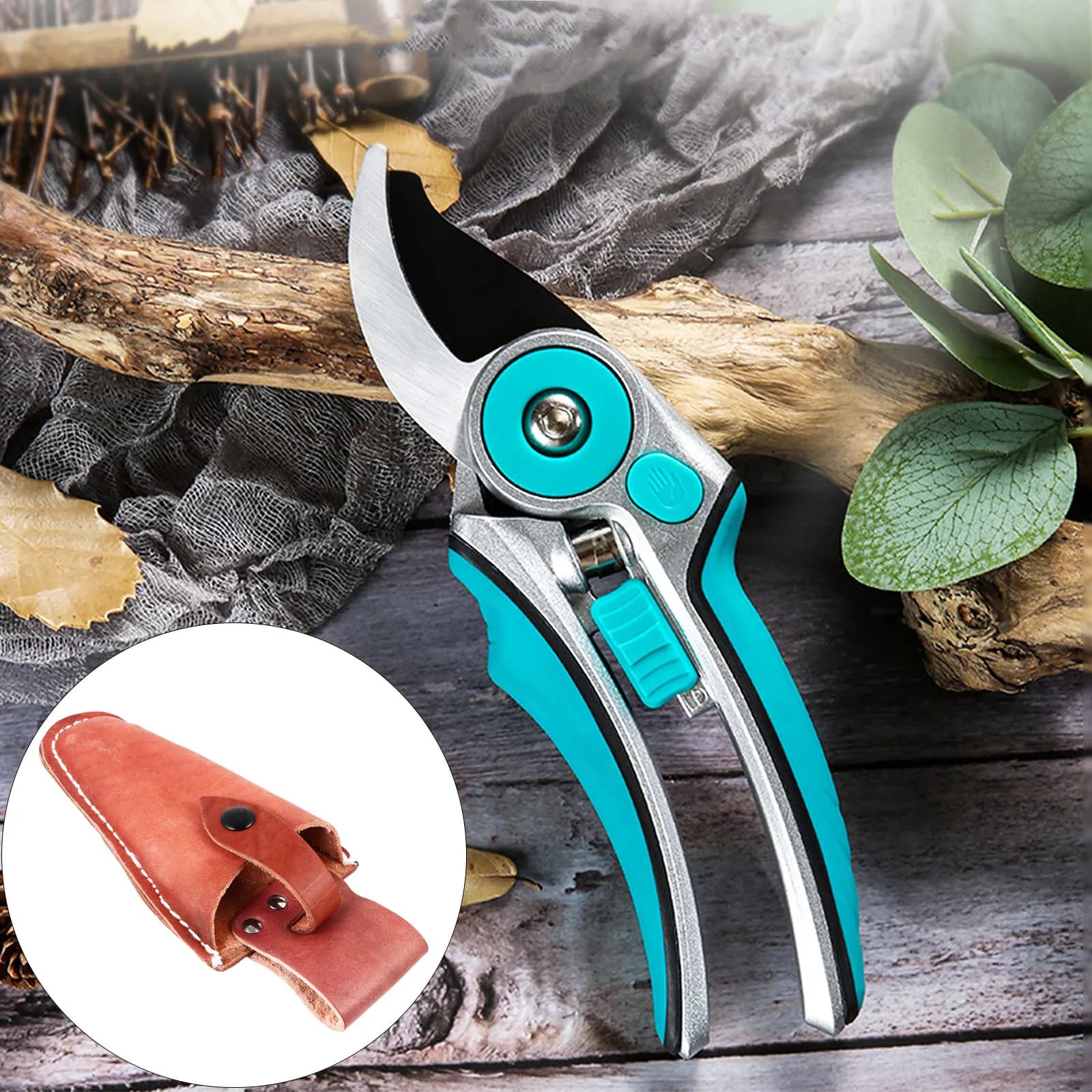 Prunner Protective Case Pruning Shear Bag Strong Belt Scissor Pouch Professional Quality Tool Holder for Gardening