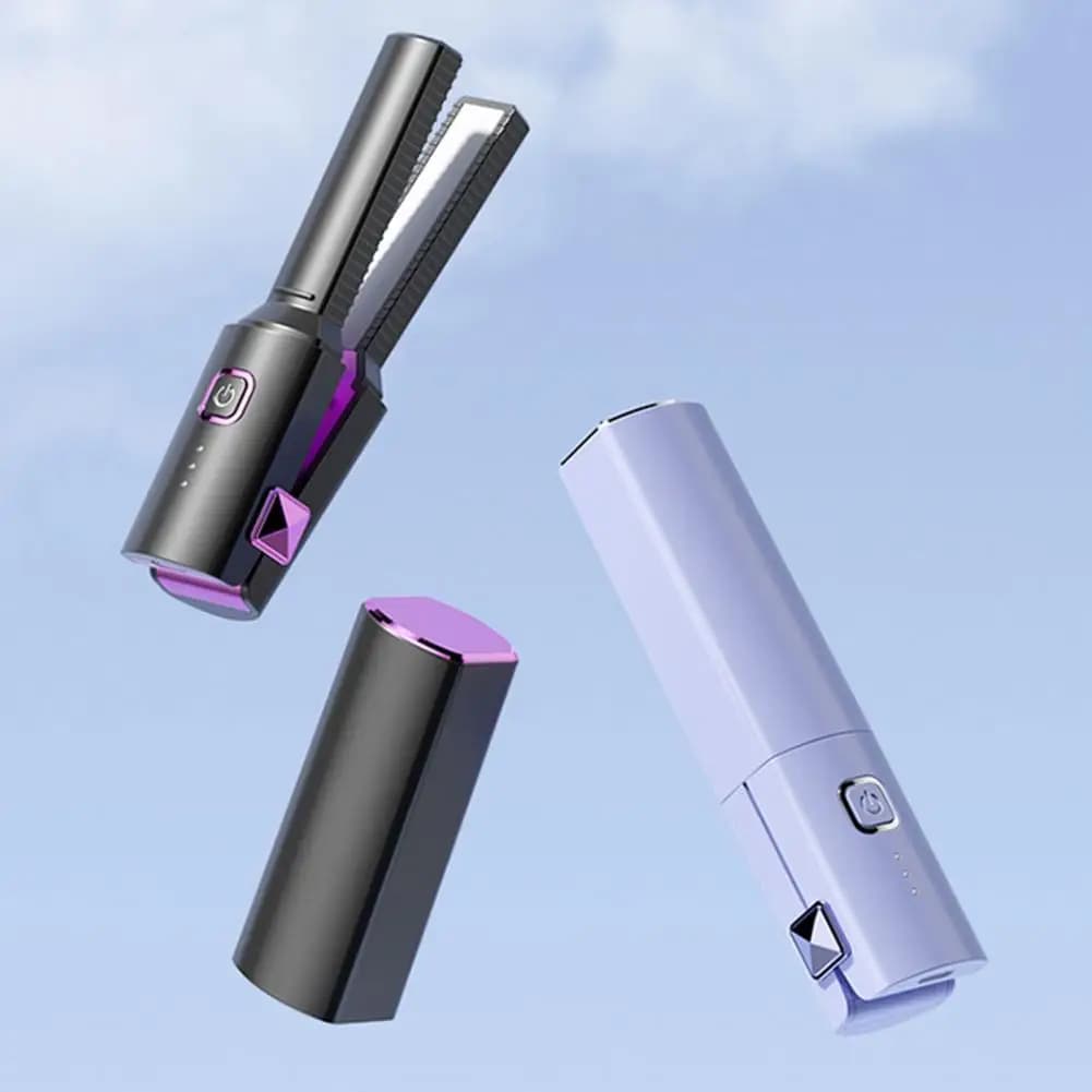 Wireless Hair Straightener Styler for Laptop Wireless Hair Quick Heat Dual Purpose Recharge Usb Anti for Home