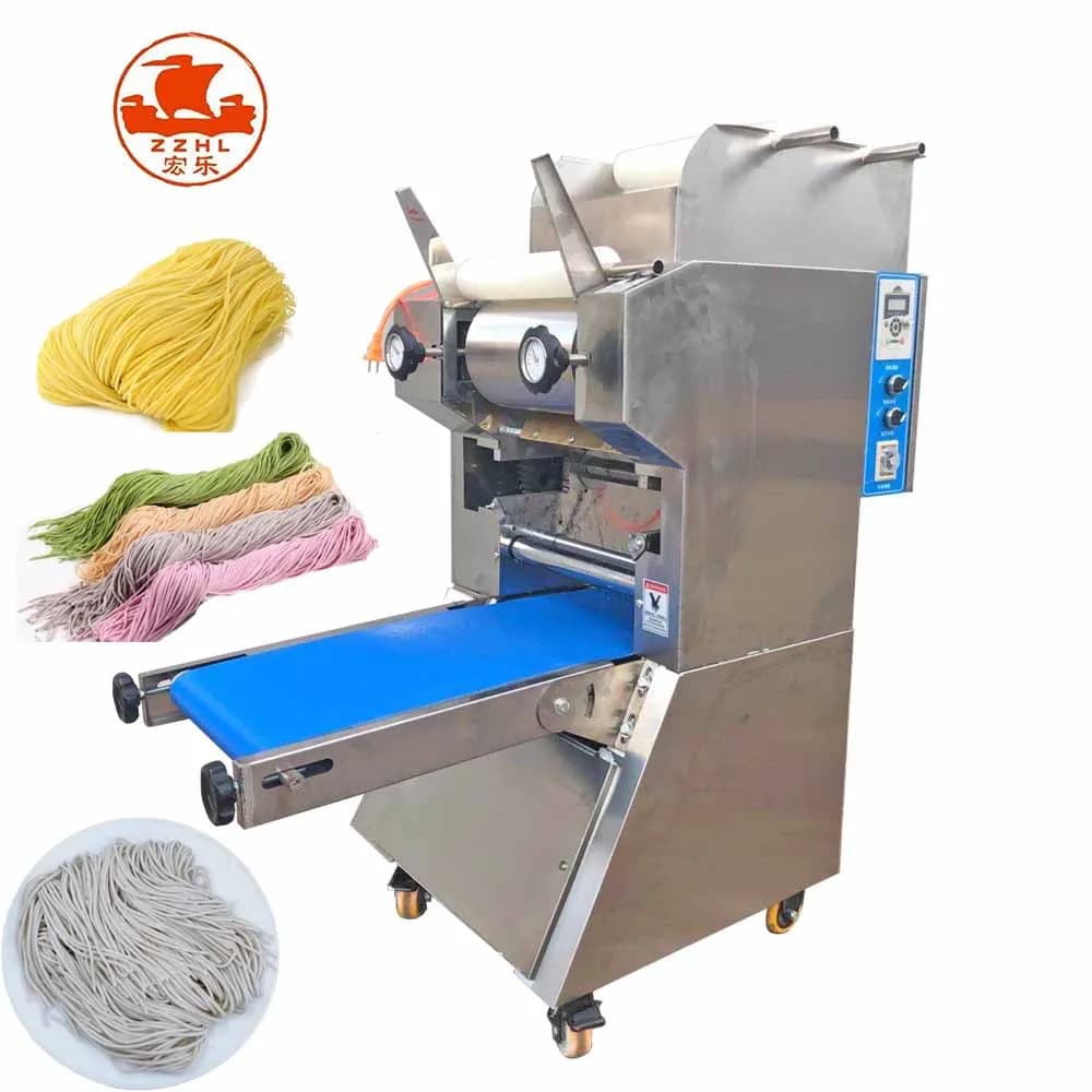 Macchine per la produzione di prodotti per pasta di cereali Macchine per tagliatelle Linea di produzione di tagliatelle per pasta istantanea completamente automatica