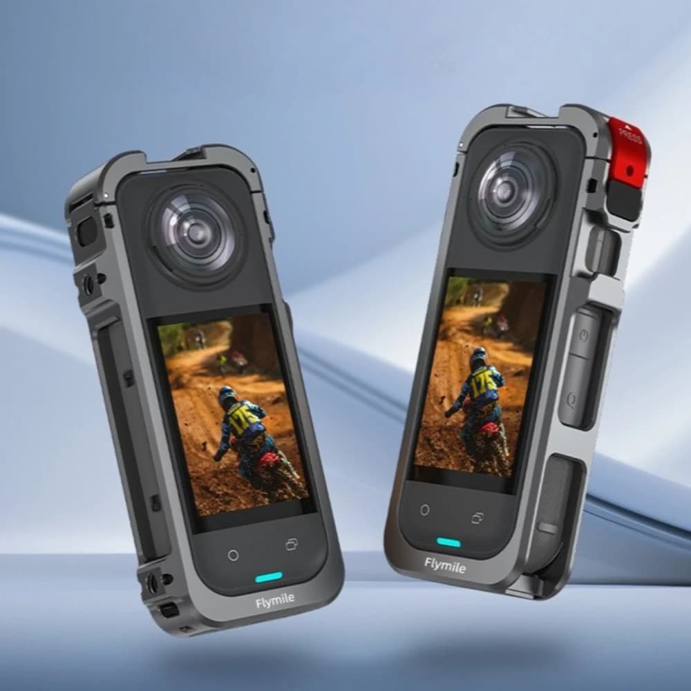 Protective Case for Action Camera 1PCS Protective housing with cage with cold skating support for Insta 360 X5 accessories