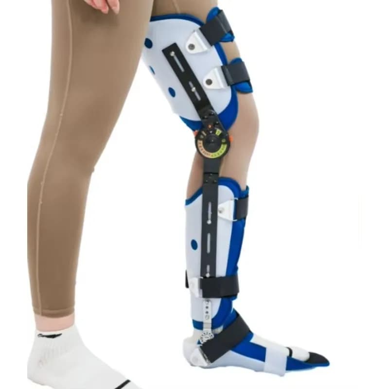 Ortesi per Ginocchio, Stabilizzatore Articolare, Ortesi Caviglia-Piede, Tutore per Anca, Stivali da Deambulazione, Attrezzatura per Riabilitazione del Ginocchio