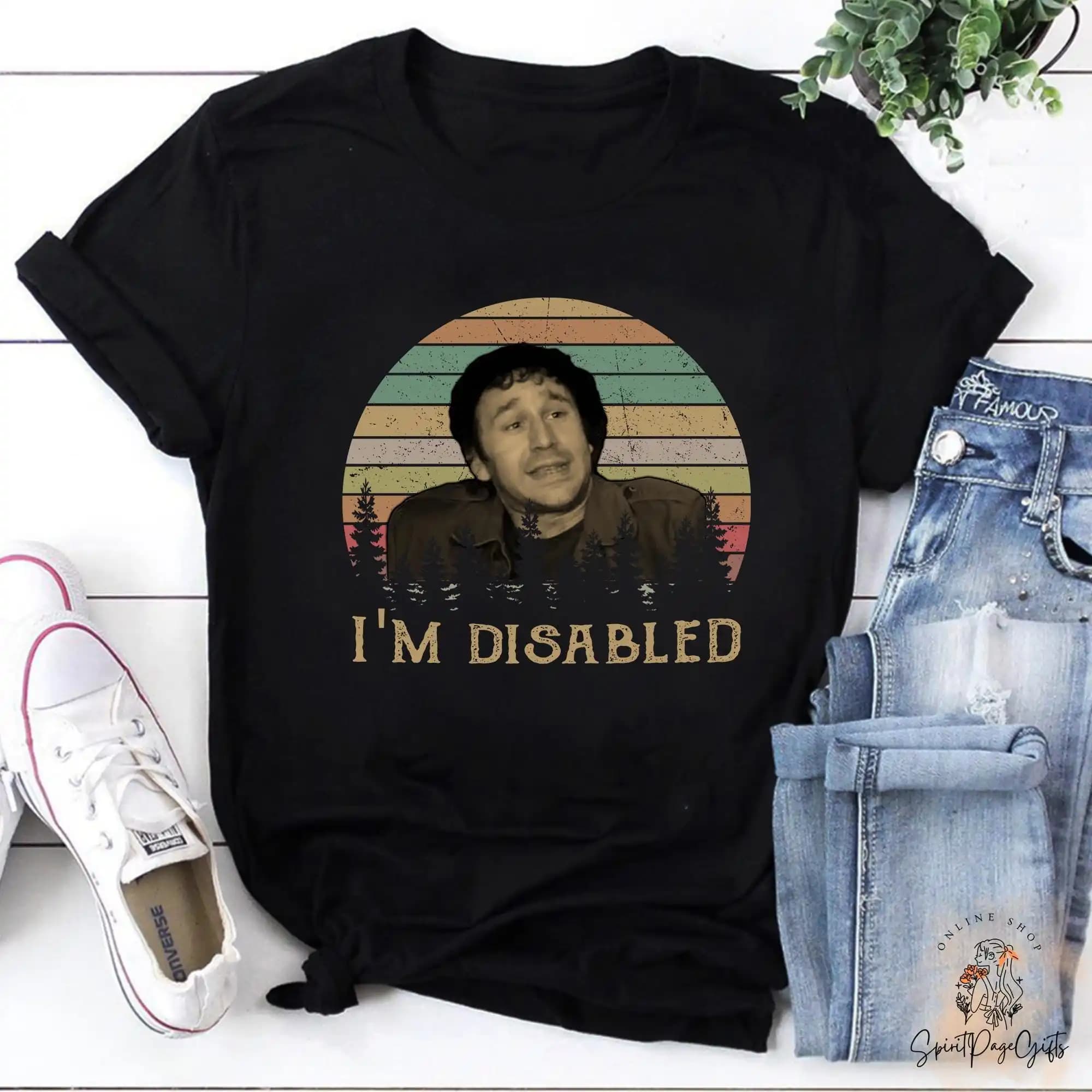 Camiseta Vintage Sono disabili T Shirt Roy The It Folla Retro Trenneman