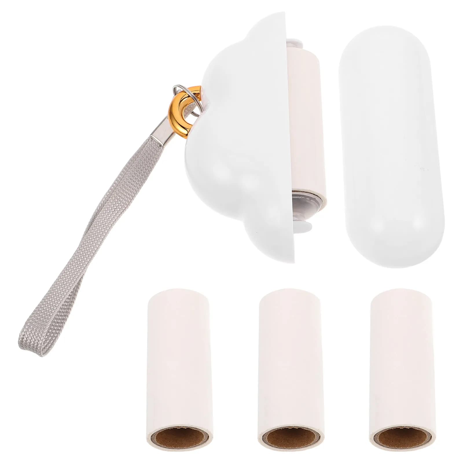 1Set Cloud Shaped Lint Roller Travel Size Reusable Sticky Sheets Portable Pet Hair Remover Lint Remover for Clothes