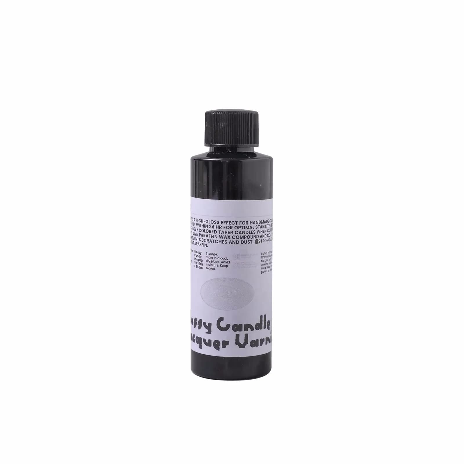Boowan Nicole 120ml Vernice Lucida a Base d'Acqua per Candele, per Creazione di Candele Brillanti
