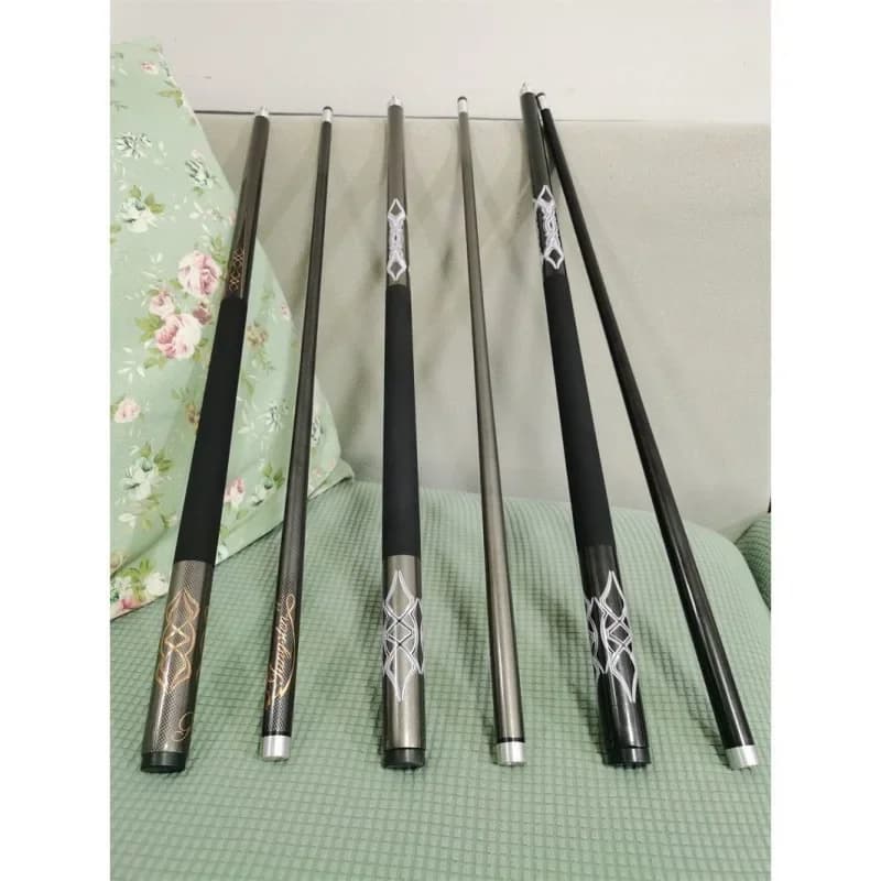 2024 Nuovo 9.5 millimetri 11.5 millimetri 13 millimetri 1PC 1/2 Split Cue In Fibra di Carbonio Pool Cue Stick Tecnologia Materiale di Carbonio accessori da biliardo
