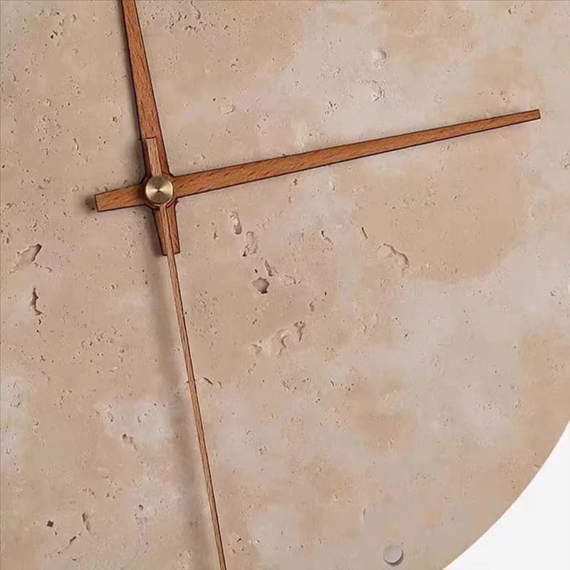 daFavorito! da Wall lamp with round Japanese stone watch Wabi Sabi for bedroom, living room, foyer, background, home decor