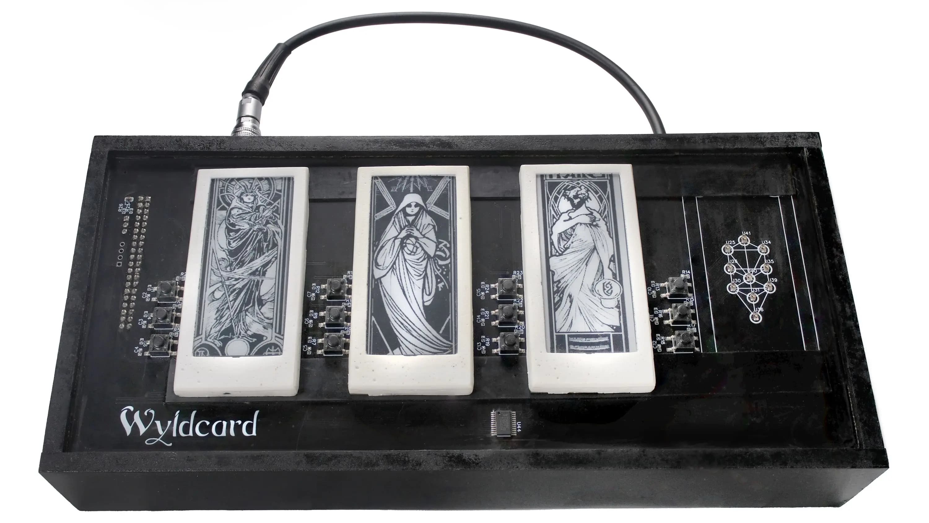 Carte commerciali Wyldcard DevKit E-paper per lo sviluppo dei giochi e oltre