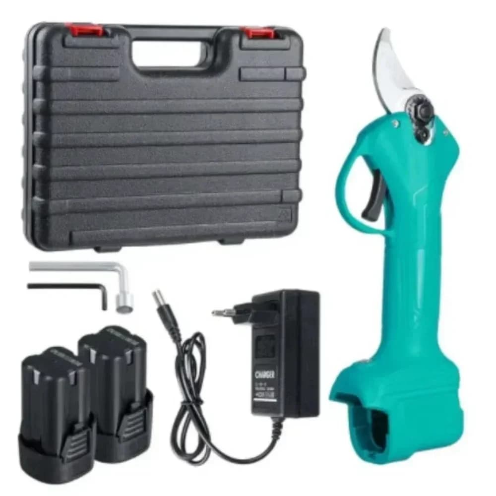 Brushless 16.8V Professional Electric Scissors for Power, Efficient Shears for Fruit and Bonsai Trees, Cutters with Lithium Ion Battery
