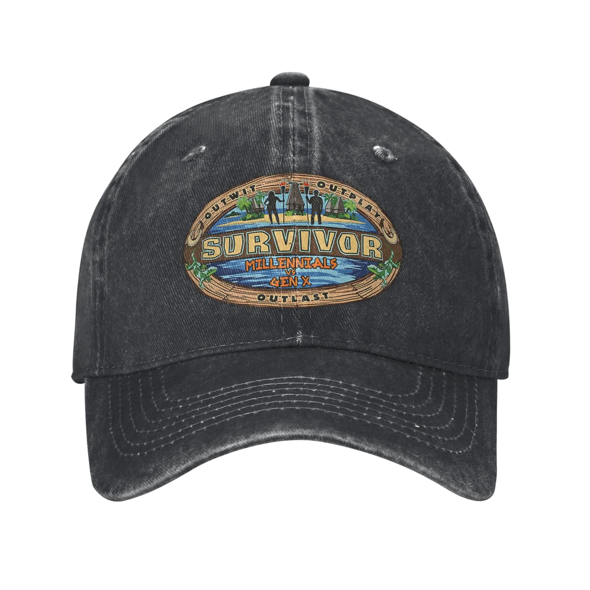 Personalized S-Survivors Baseball Cap Sports Men Women's Adjustable Adventure Game TV Show Dad Hat Autumn