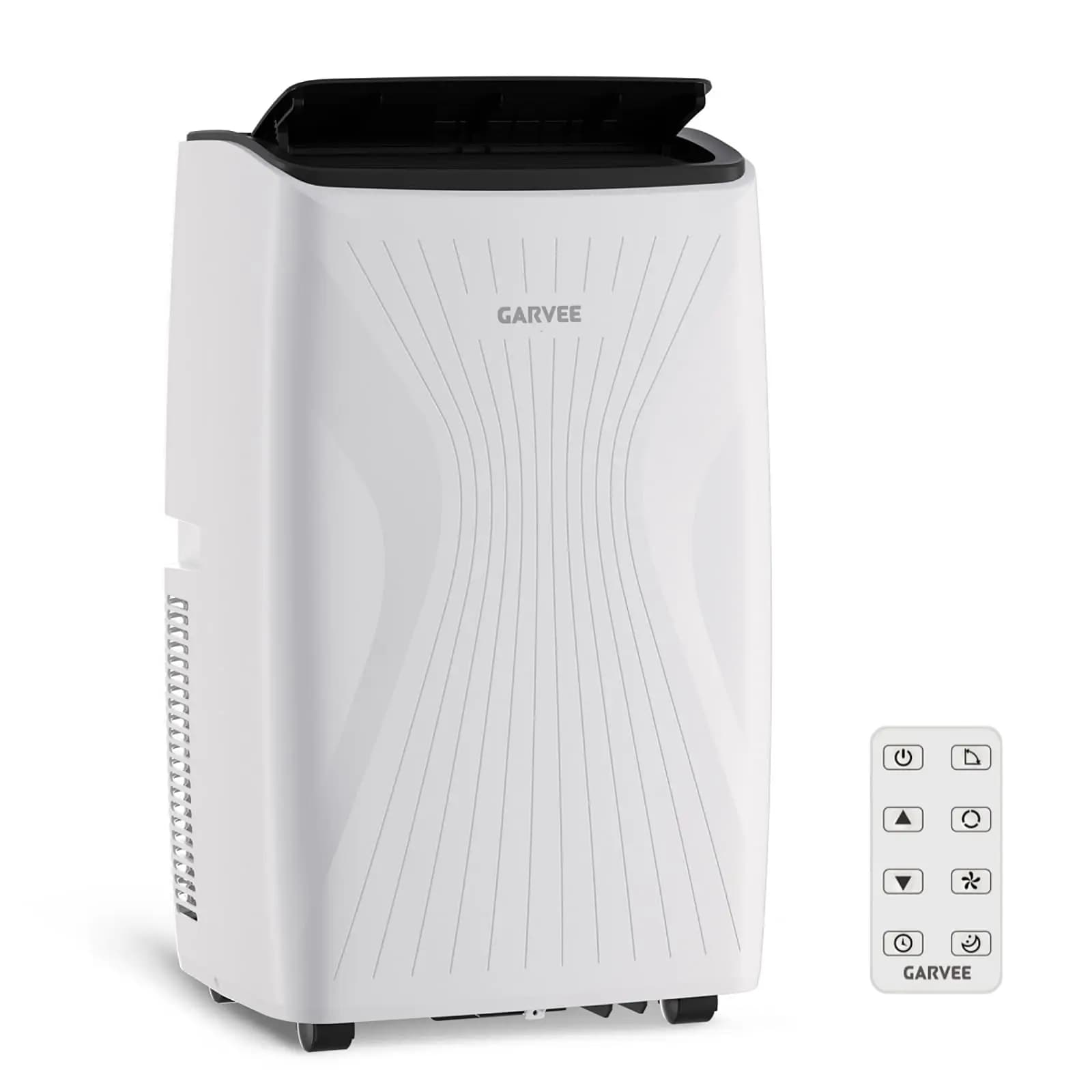 12000 BTU Portable Air Conditioners, Cools Up to 550 Sq.Ft, 3-in-1 Free standing AC Unit with Cooling, Dehumidifier & Fan Modes, LED Display, 24H Timer, Remote Control & Installation Kit