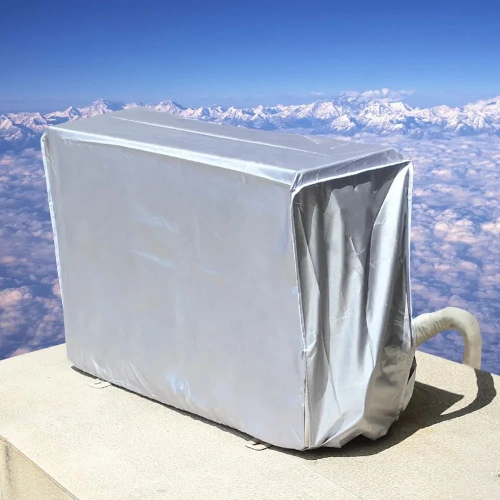 Copertura esterna per condizionatore d'aria, protezione solare, selezione di diverse misure, copertura per condizionatore d'aria, antipolvere, impermeabile