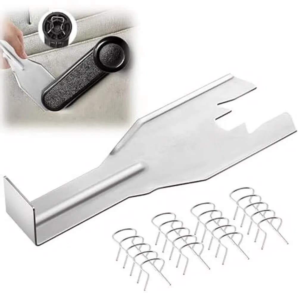 Car Interior Removal Tool Set Featuring 76951 Handle Puller and 10 Precision Clips for Window and Door Panel for service
