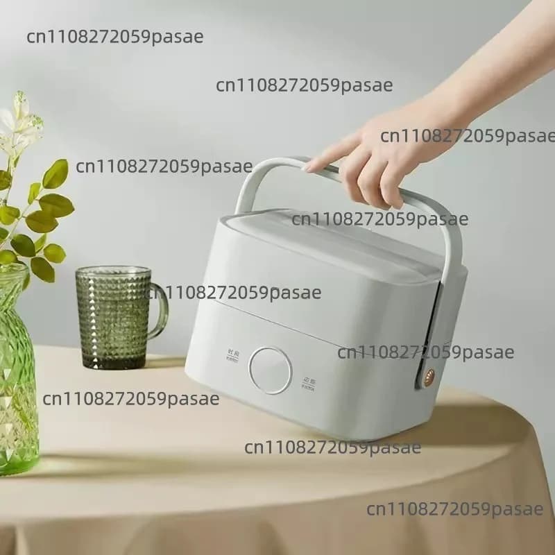 Scaldavivande Elettrico DFH-G16W7 in Acciaio Inox 304 con Funzione di Riscaldamento e Contenitore per Riso