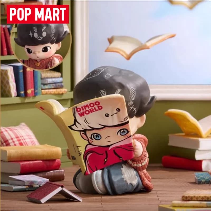 POP MART DIMOO The Missing Day Series Trendy Blind Box Toy Surprise Mystery Box Doll Cute Desktop Decoration Model Birthday Gift