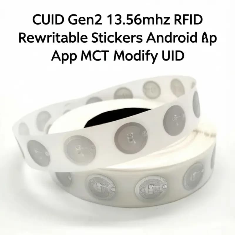 10 Pezzi CUID 13.56mhz S50 1K NFC Adesivo Inlay NFC Riscrivibile per Android MCT Copy Clone