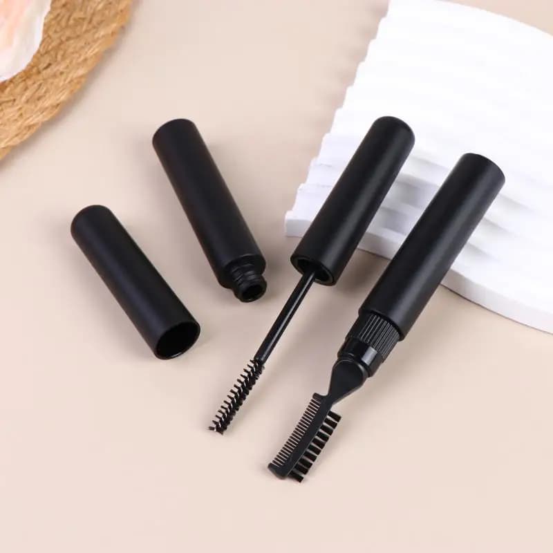 NEW 10ml Empty Lash Serum Vial with Wand Dual Brush Head Refillable Mascara Tube Eyebrow Gel Bottle Cosmetic Packaging Container