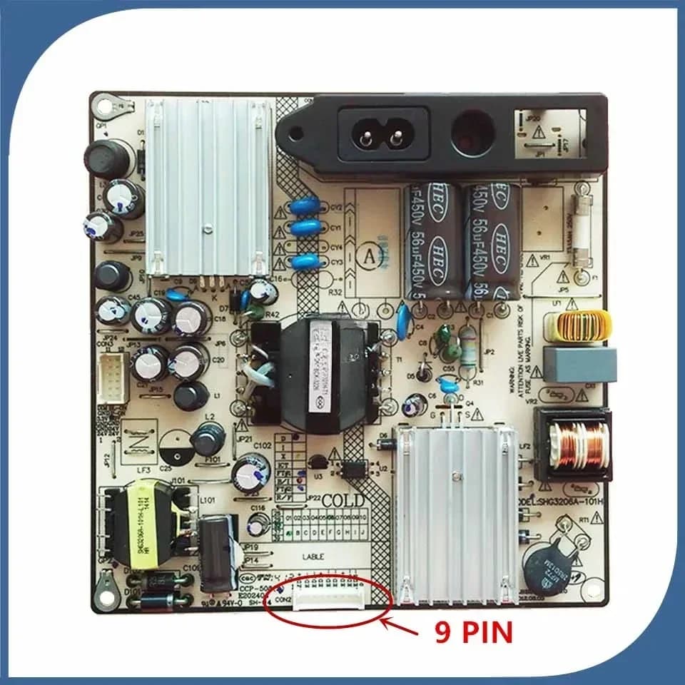TuyaOriginale L32F6620B Scheda di Alimentazione SHG3206A-101H 81-PBE032-PW1 Scheda di Alimentazione Buon Funzionamento Alexa Google Assistant