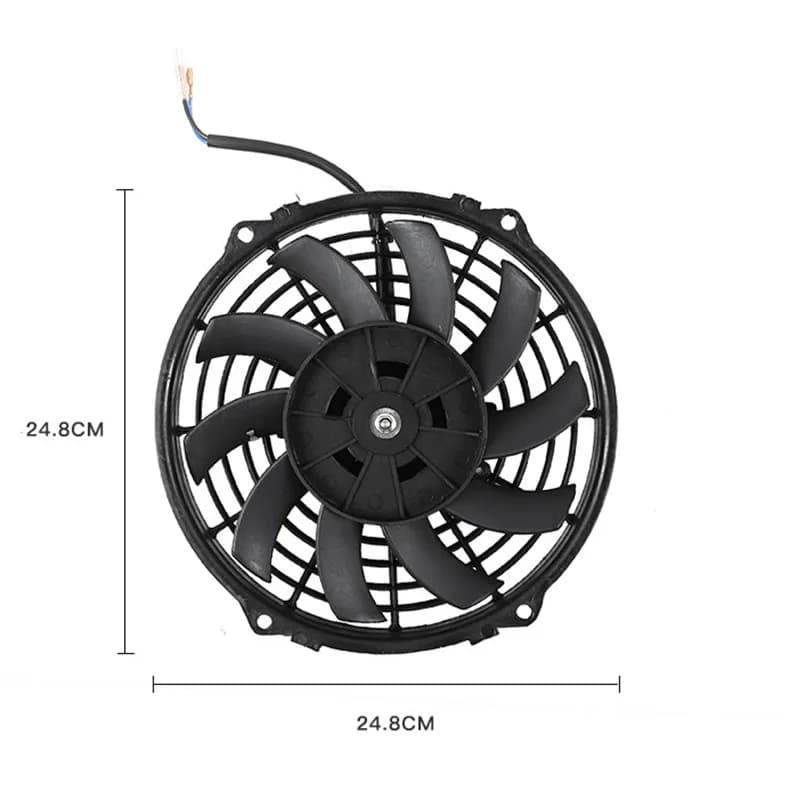 9 inch Radiator Electric Cooling Fan Slimline Front or Rear Mounted