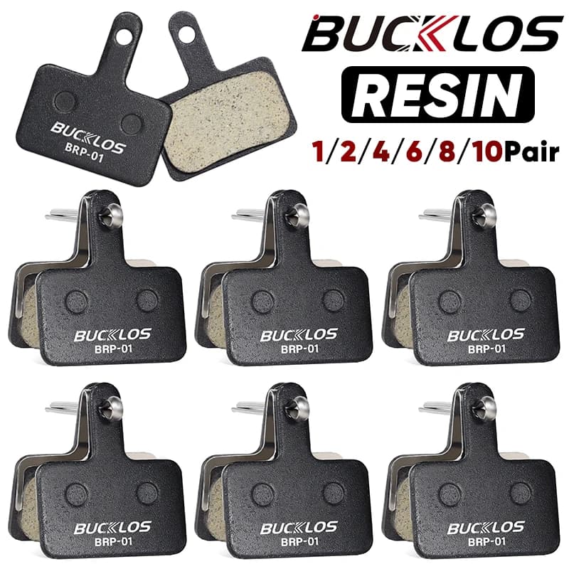 BUCKLOS resin disc brake pads for SHIMANO B01S wear-resistant hydraulic brake pads MTB brake pads for cycling parts B03S B05S
