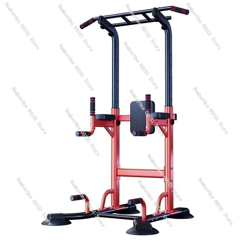 Traction machine with horizontal bar, indoor fitness equipment, hanging bar for stretching, single and double bar options