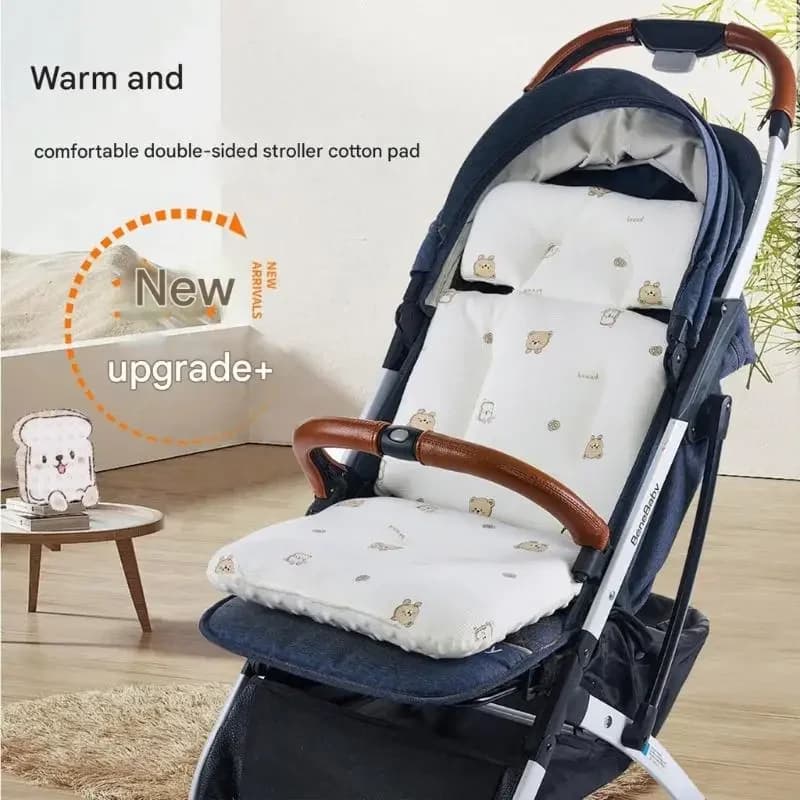Fodera per sedile per passeggino con motivo stampato Materasso per passeggino Cuscino per sedia Cuscino per marsupio Cuscino per