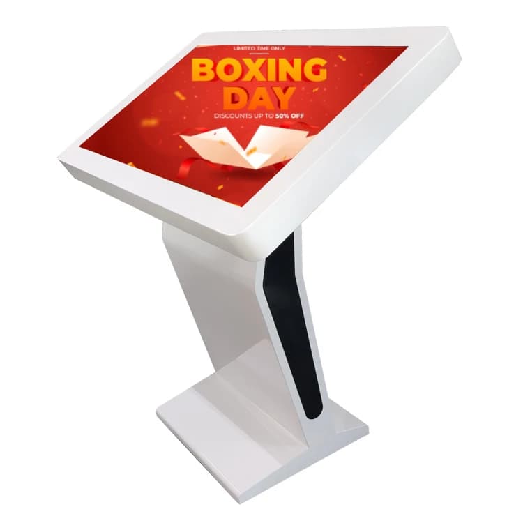 Soluzione 4K 3840*2160 Supporto orizzontale 700 Nits Monitor touch screen Segnaletica digitale e display