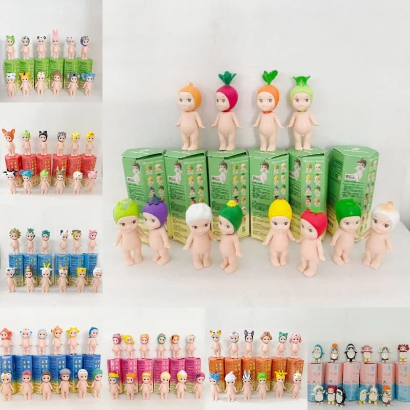Hot Fruit Animal Blind Box Mini Figure Party Series Blind Box Trendy Play phone case Decoration Creative Birthday Gifts