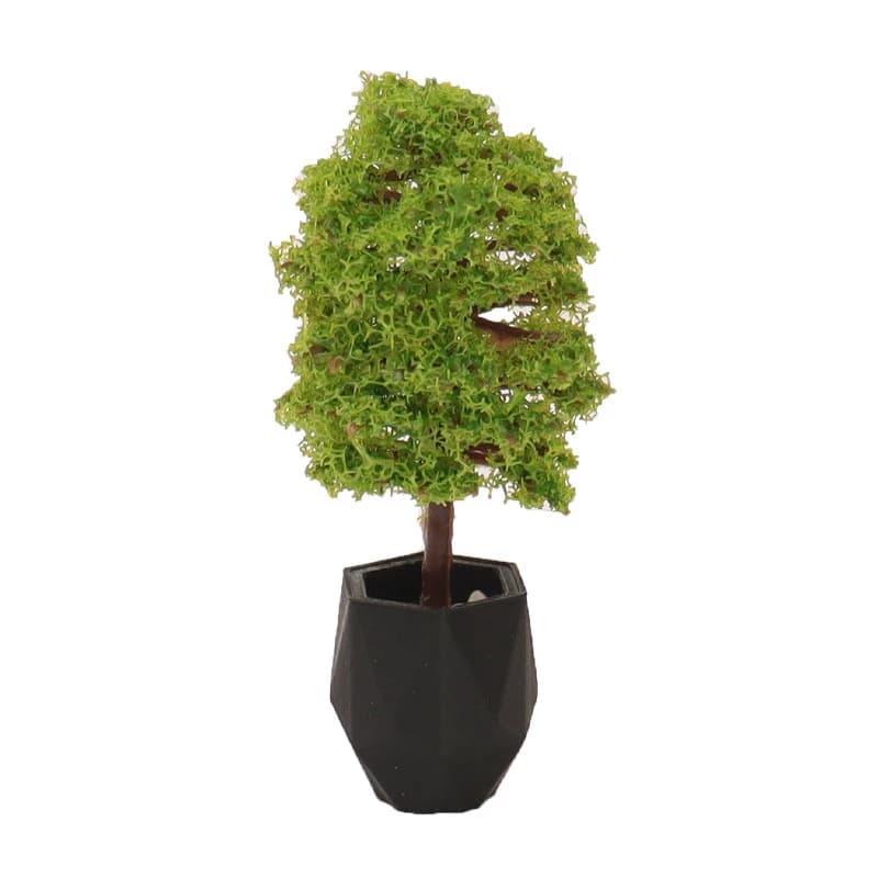 Nuovo Modello di Pianta in Vaso in Scala 1/12 per Casa delle Bambole, Mini Decorazione per Casa delle Bambole, Ornamenti per Micro Giardino