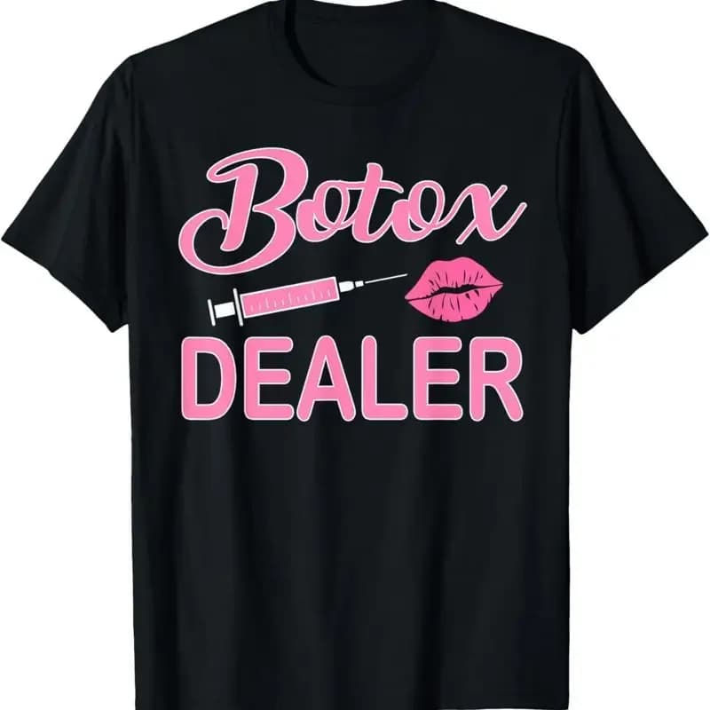 Botox Dealer Nurse Injector Aesthetic Nursing T Shirt