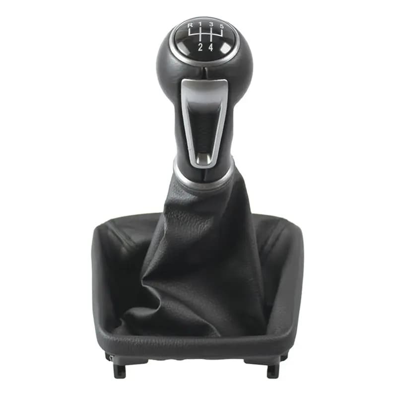 A99F-New 5/6 Speed Manual For Seat Lbiza IV 6J 2009-2015 Stick Shifter Gaiter Boot Cover Leather Car Styling 5 Speed