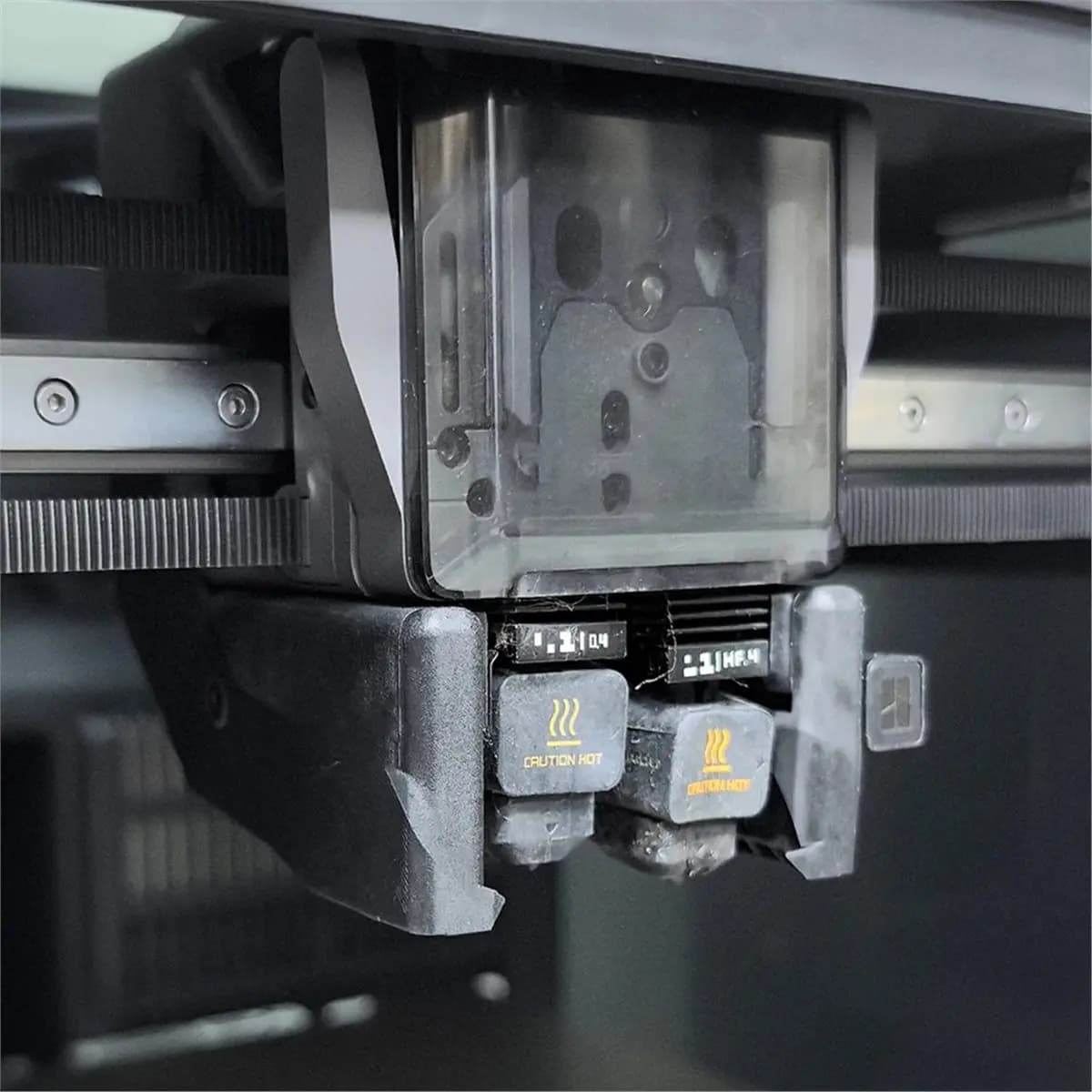 Upgraded Desinged Air Duct for Bambu H2D Hotend Upgraded Kit Air Fan Duct for H2D 3D Printer Upgraded Parts