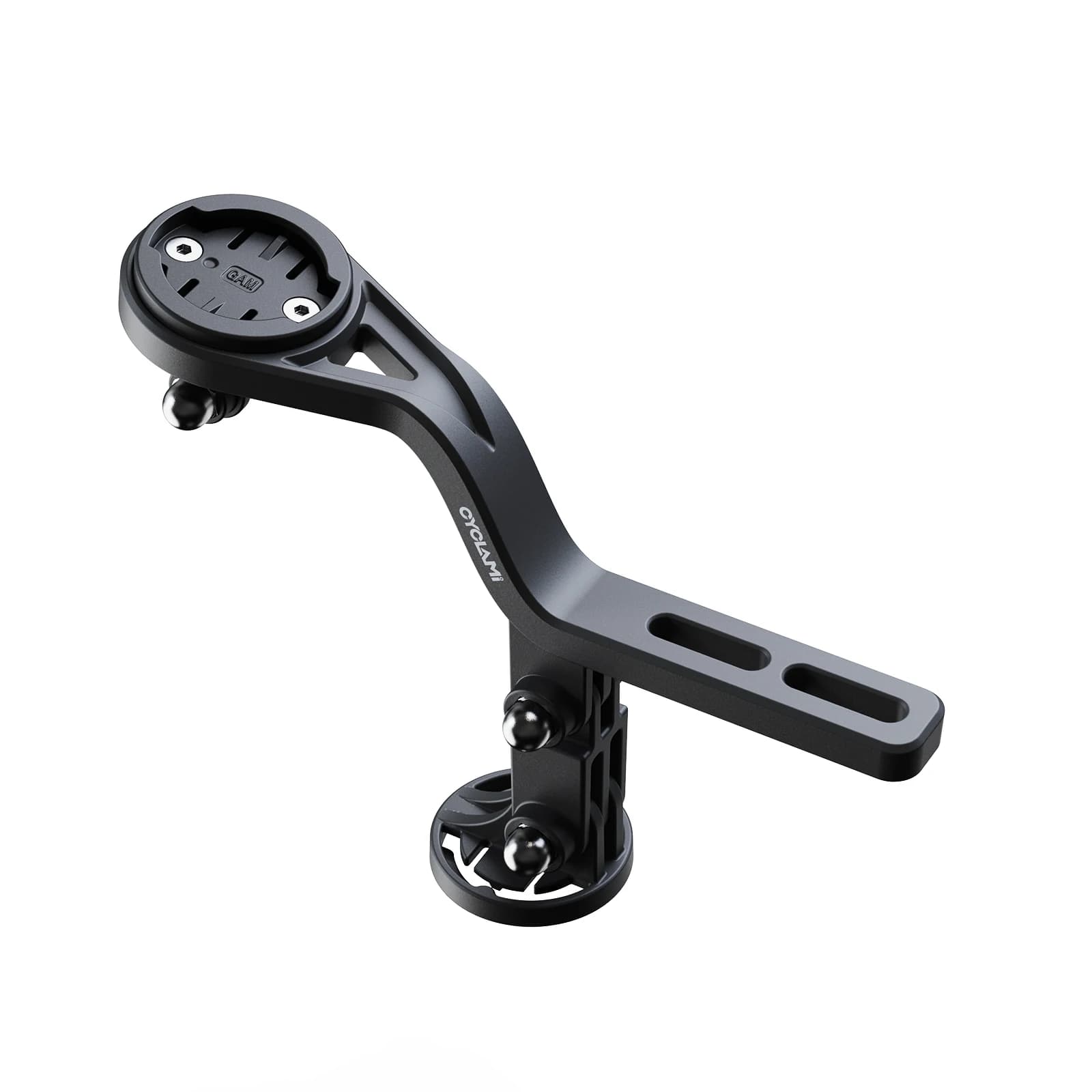 CYCLAMI Front Light Bracket for Bike Computer Support for Handlebar Extension for Wahoo Bryton Garmin Bracket