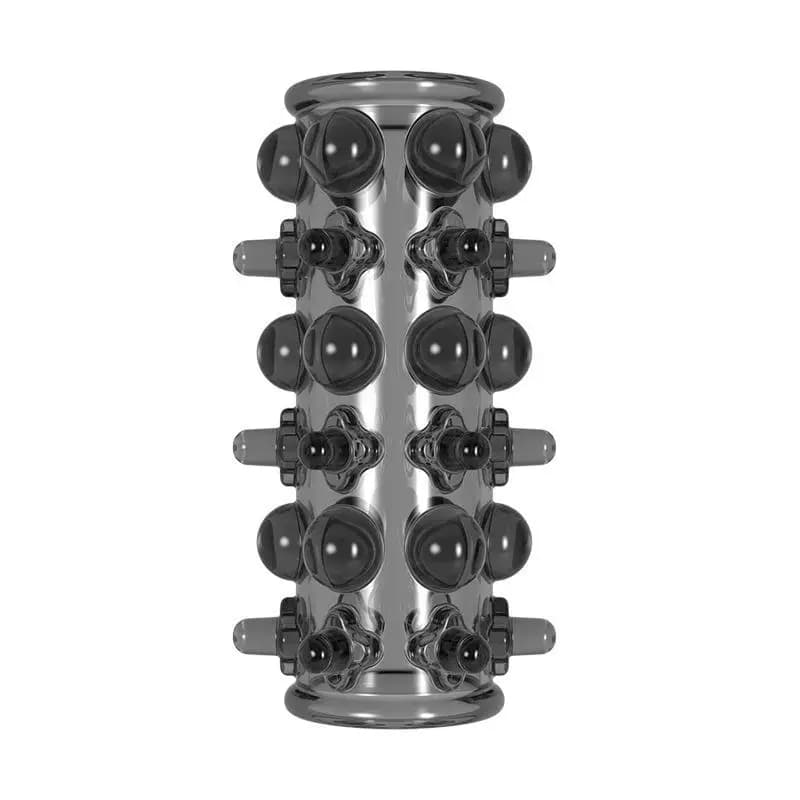 Anello per pene in silicone per l'ingrandimento del pene maschile, manica per ritardare l'eiaculazione e migliorare l'erezione, giocattoli sessuali per adulti, coppie sexy, 18+