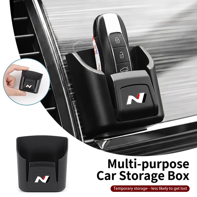 Car Key Holder Organizer Box Storage Case Auto Interior Accessories For Hyundai I30 I20 IX35 I40 Tucson Getz Veloster Kona