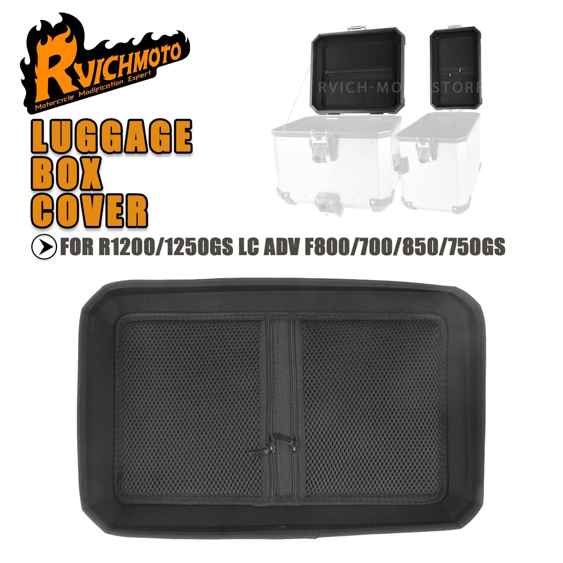Borsa Interna in Nylon per Bauletto F 800 700 850 750 GS, Copertura per Valigia Laterale, Contenitore per BMW R1200GS R1250GS LC ADV