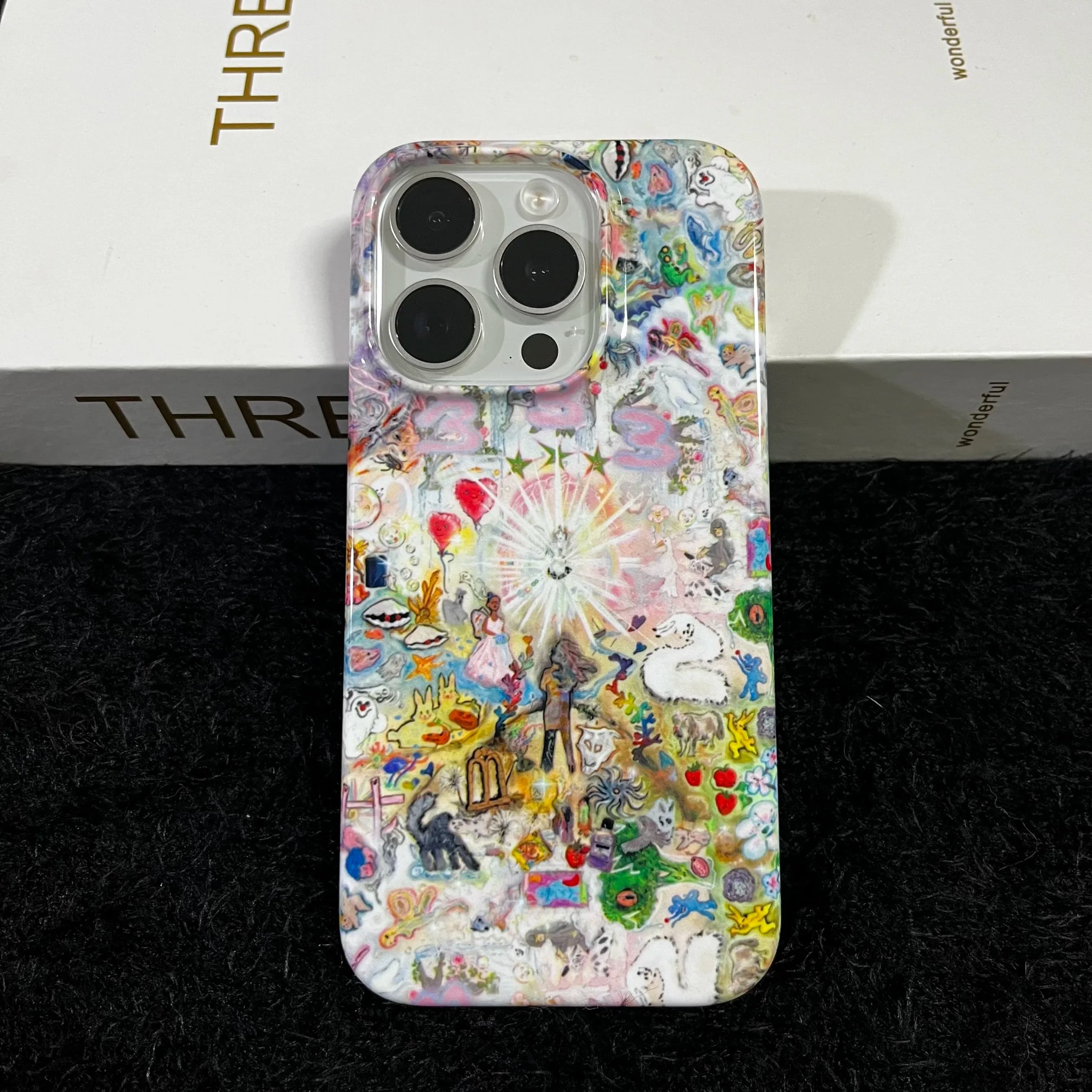Phone Case for iPhone 16 15 14 13 12 11 Pro Max XS XR XSMax 6 7 8 Plus Glossy HD Hard PC Europe America Oil Painting Cover