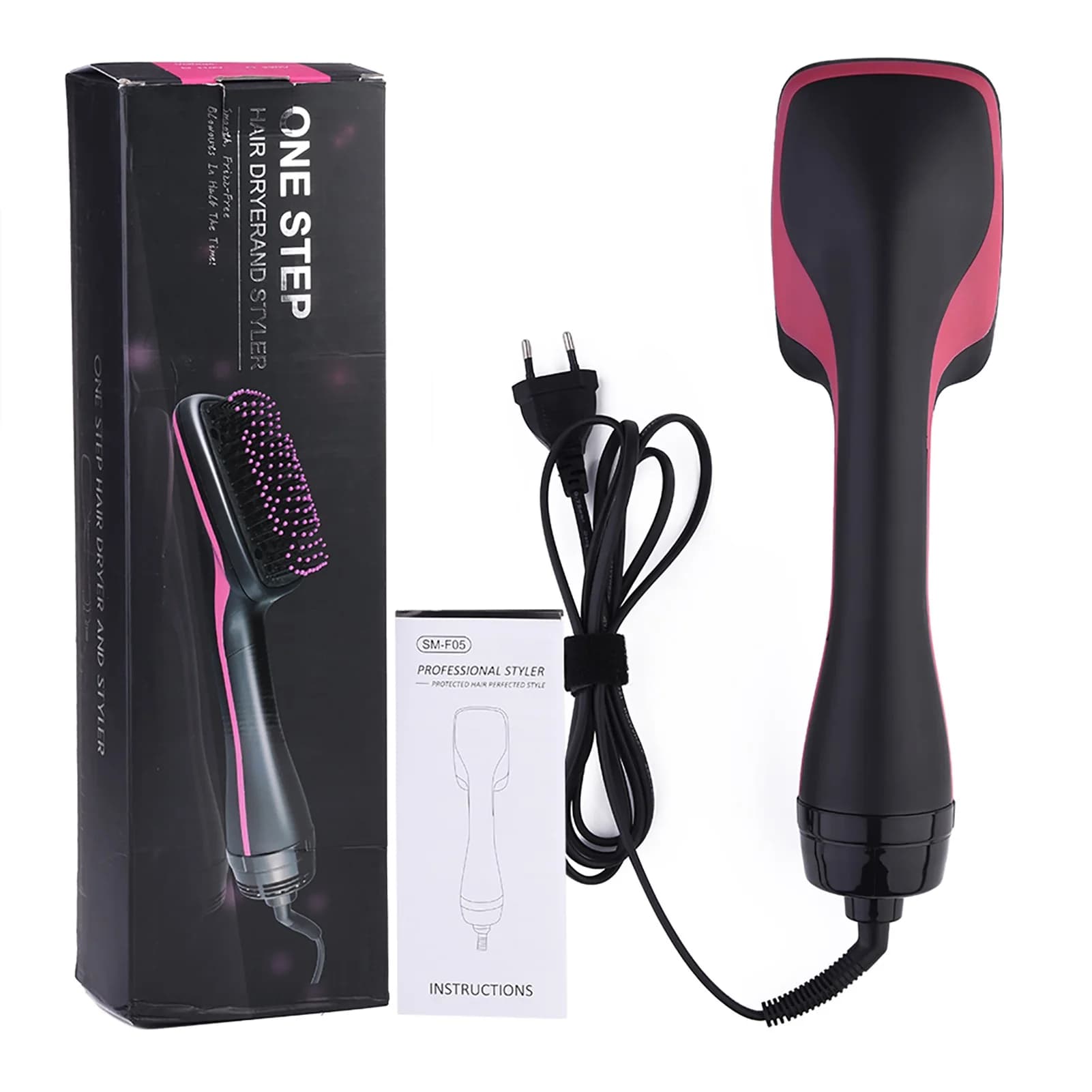 Multifunctional Hair Dryer 2 in 1 Anionic Hair Brush Styler Hairdresser Tool Hair Beauty Tool