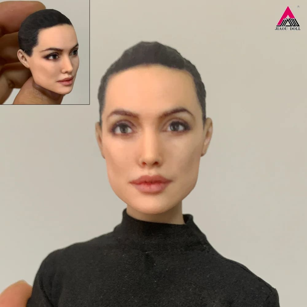 1/6 1/12 Bilancia Bellezza Testa America Attrice Film Personaggi Dipinti Modello In Resina Per 12 ''6 '' Soldato Femminile Action Figure corpo
