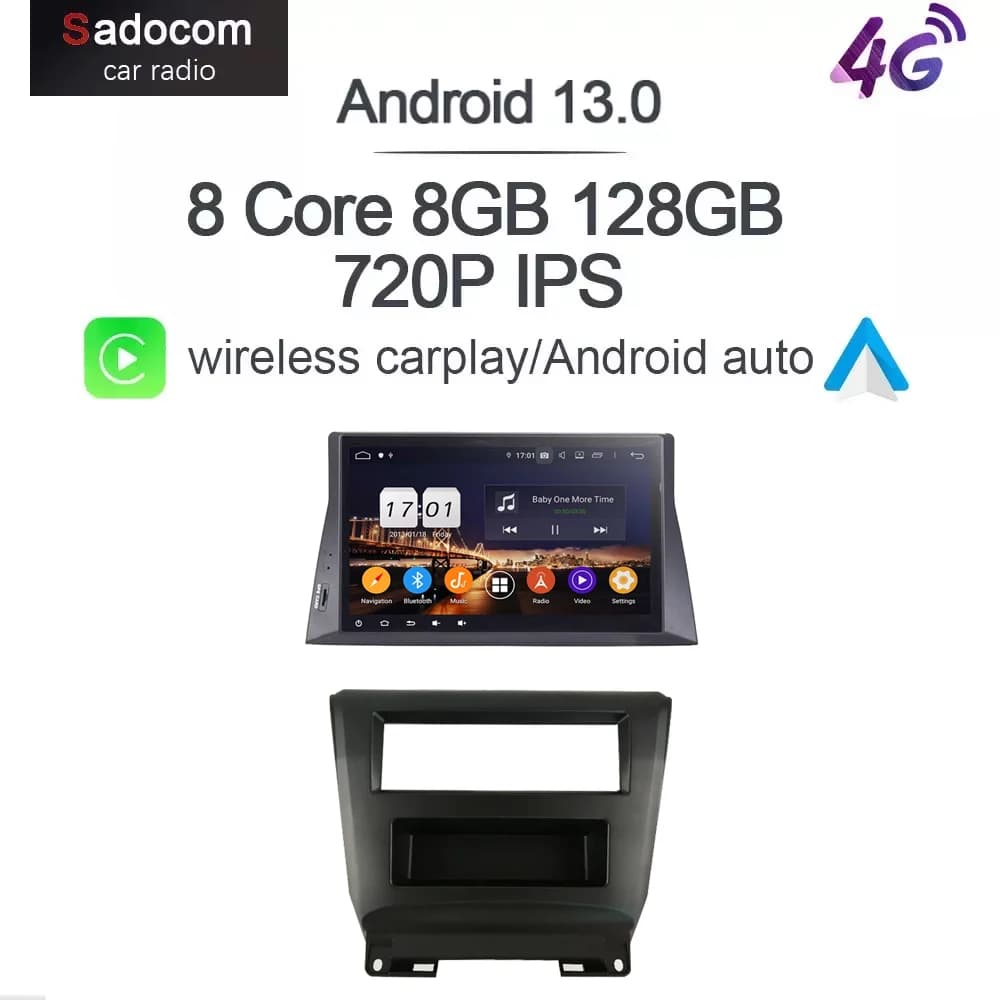 PX6 10.1 "DSP 2 din Android 12.0 8GB RAM + 68GB + 8 CORE lettore DVD per auto per Honda ACCORD 8 2008 2009 2010 2011 auoradio autoradio