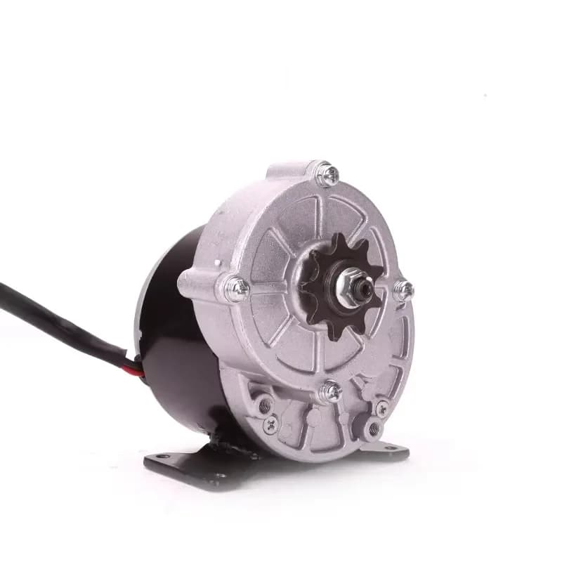 350W 24V DC Electric Brush Motor High Torque Power Unit for Small EV Scooter Bike Replacement Part Efficient Drive System