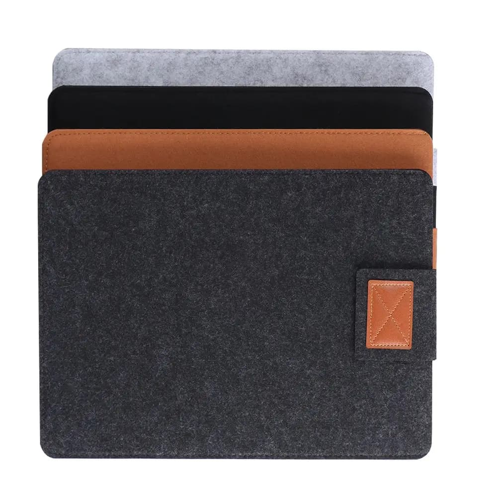 11 pollici/13 pollici/15 pollici Moda Custodia portatile Custodia per computer Custodia per laptop Feltro di lana per Ultrabook Tablet PC Notebook