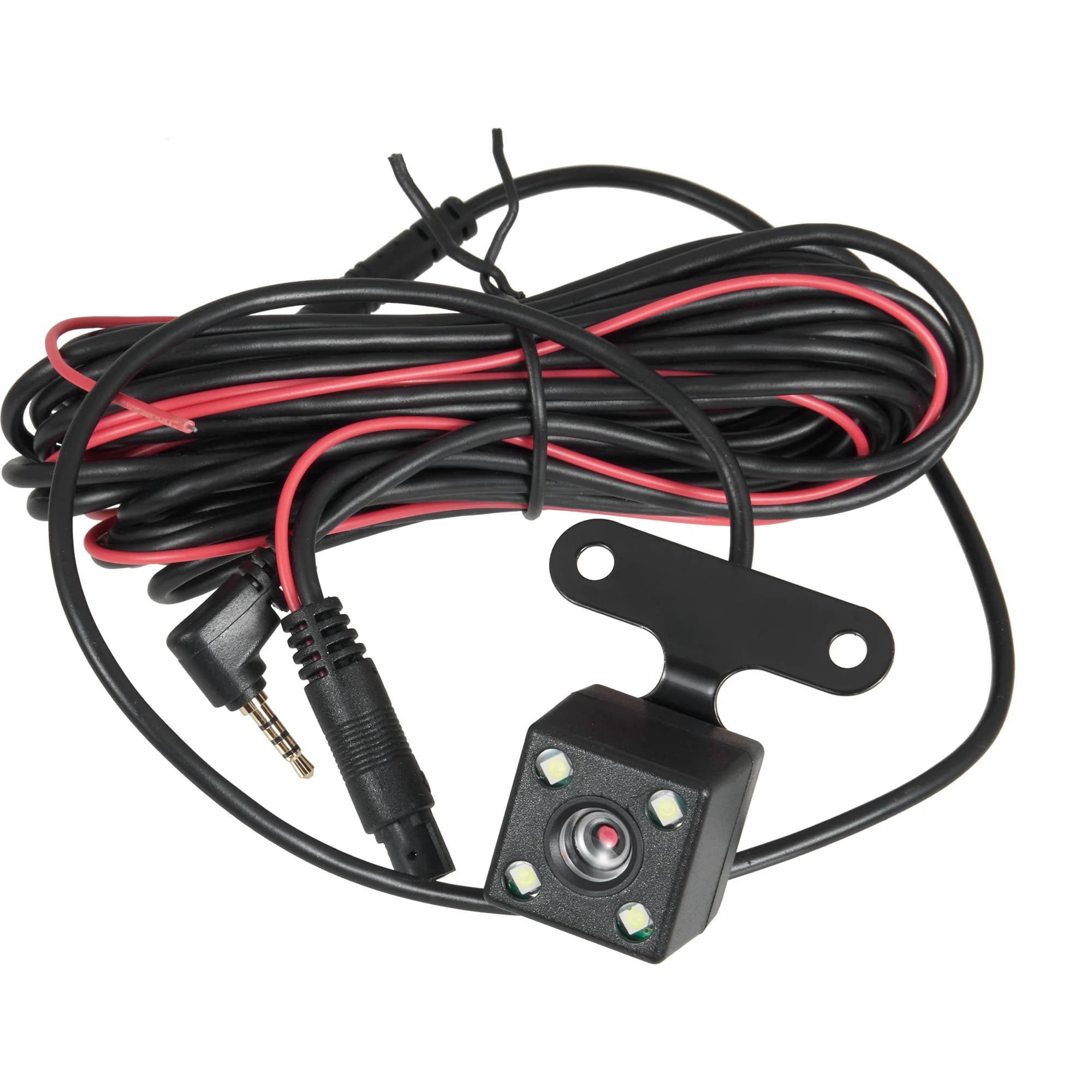 Telecamera posteriore per auto HD a 5 pin, grandangolare 170 gradi, telecamera di parcheggio con visione notturna a 4 LED, videocamera per accessori auto