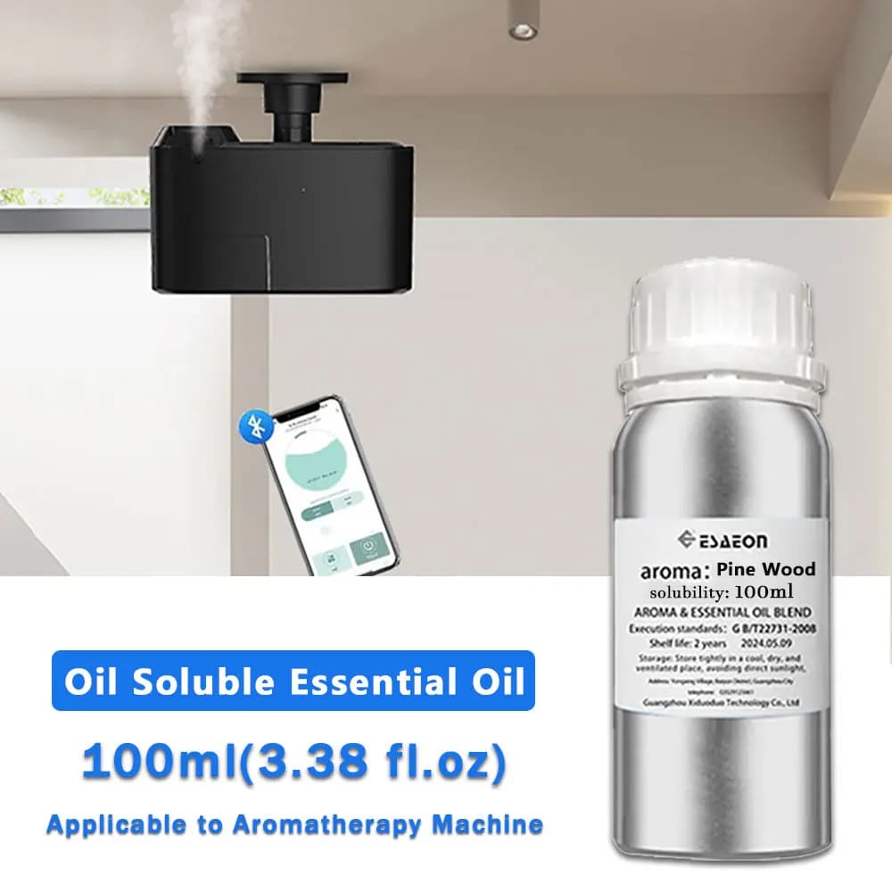ESAEON 100ml (3.38 fl.oz) Pine Wood Freesia Hilton Essential Oils - For All Waterless Diffusers, Aroma Machine,Reed Aromatherapy