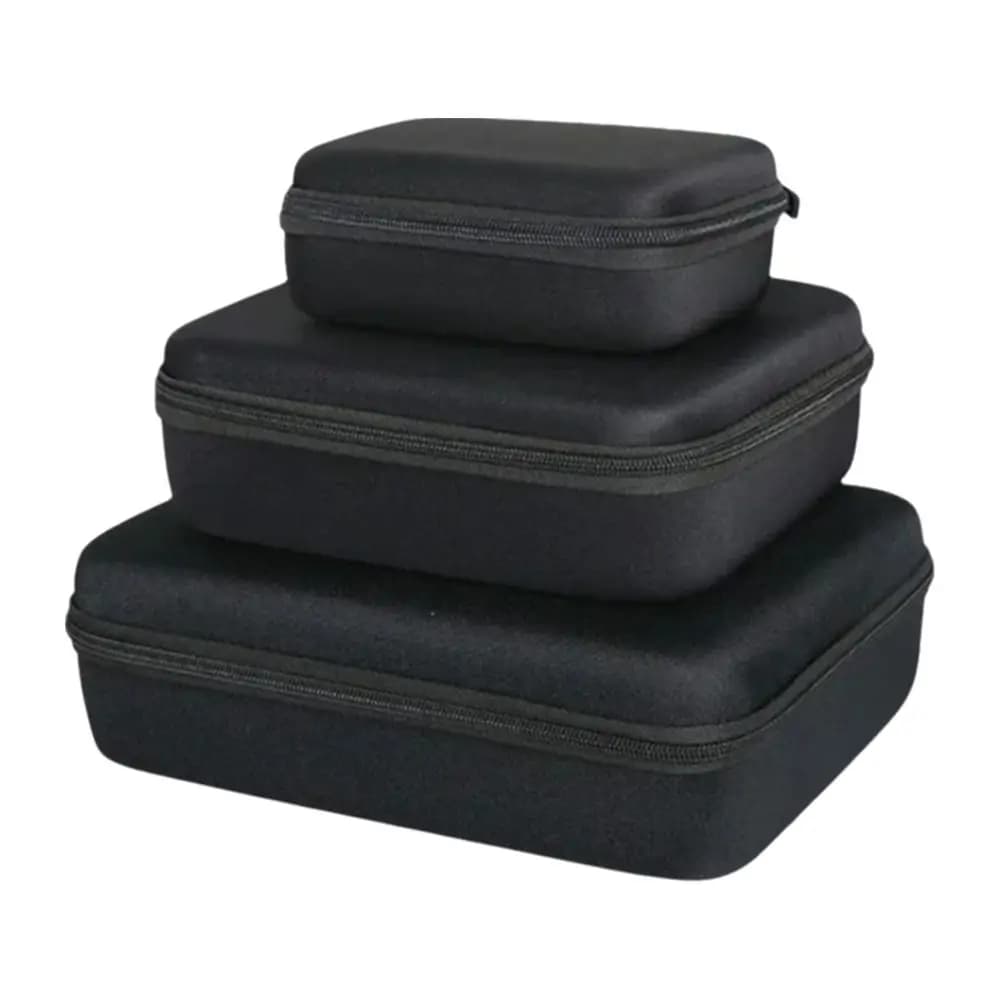 Scatola portaoggetti in EVA con cerniera resistente, custodia protettiva portatile antiurto, piccola borsa per accessori