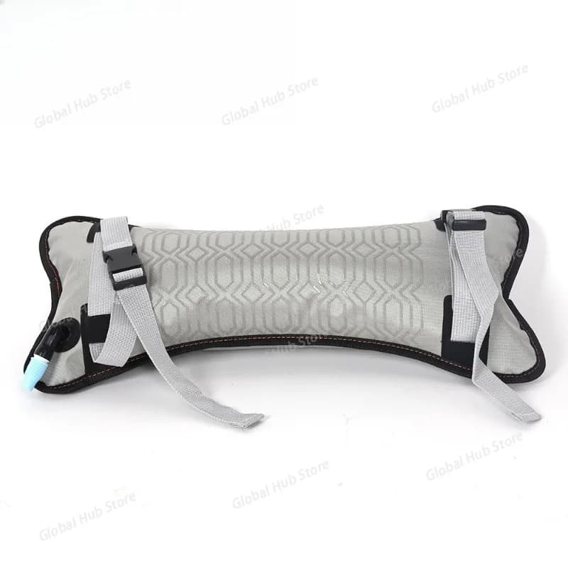 Cuscino del sedile gonfiabile per kayak Supporto per la vita Borsa per paddle con sollevamento del sedile regolabile