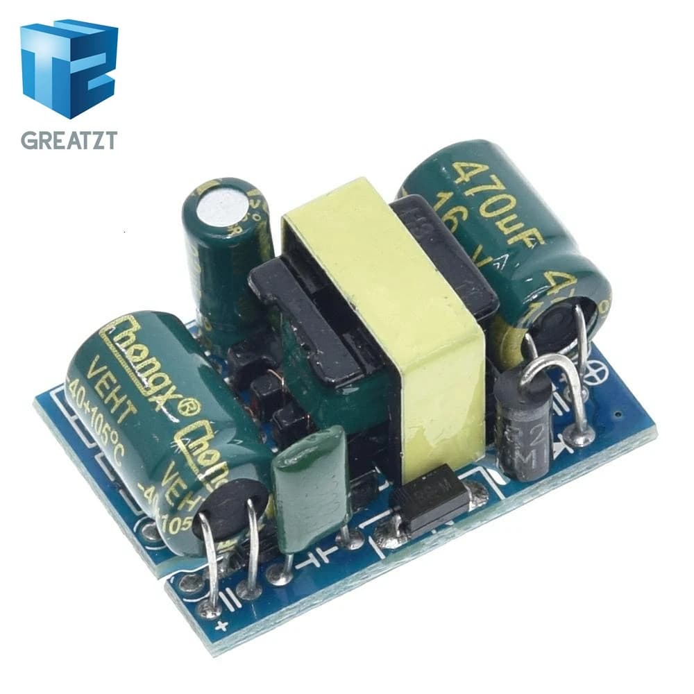 GREATZT AC-DC 12V 450mA 5W Power Supply Buck Converter Step Down Module for arduino DIY KIT