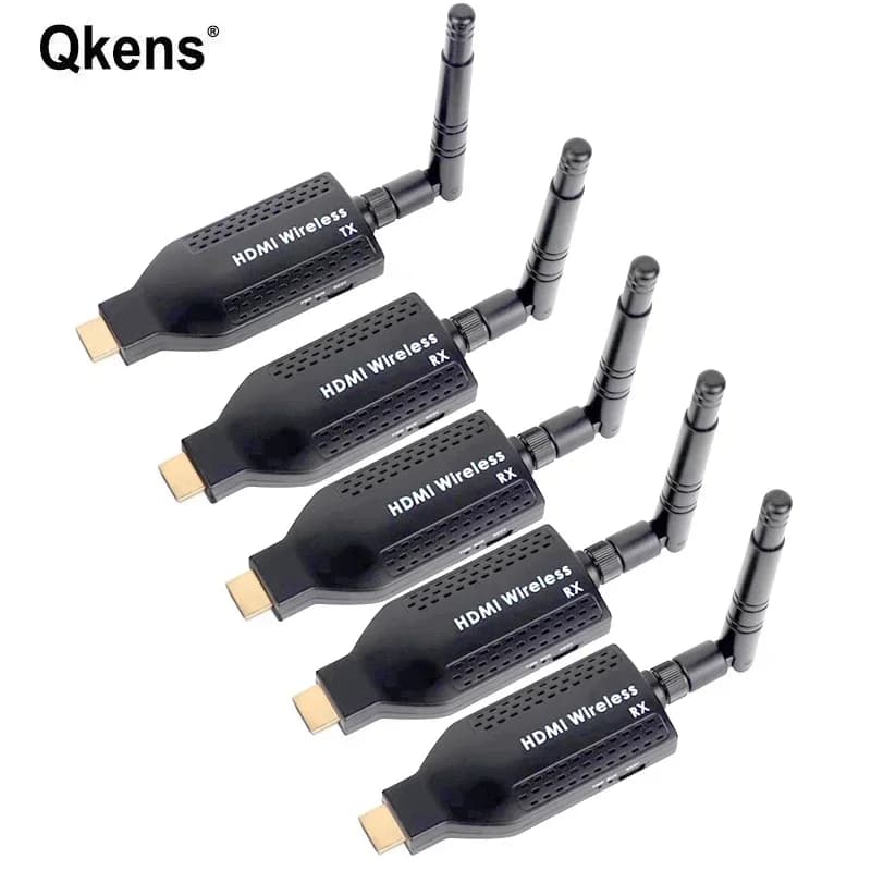 Estensore HDMI wireless da 150M 1 TX 2 3 4 RX Trasmettitore video e ricevitore Adattatore display per cavo Box PC portatile per proiettore TV