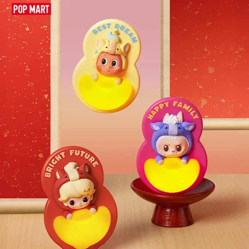 POP MART Serie Have A Good Run Adesivo da Frigorifero Trendy Blind Box Giocattoli Mystery Box Busta a Sorpresa Action Figure